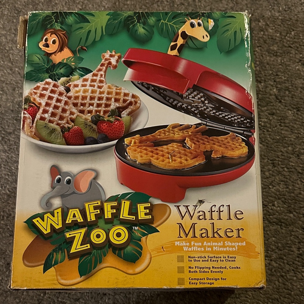 New Intertek Waffle Zoo Waffle Maker